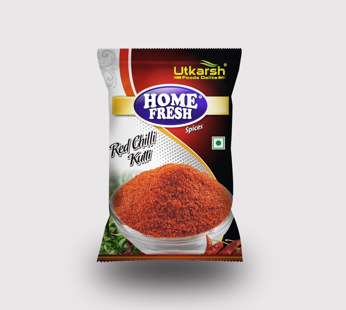 HOME FRESH MIRCH KUTI ( RED CHILLI KUTI )